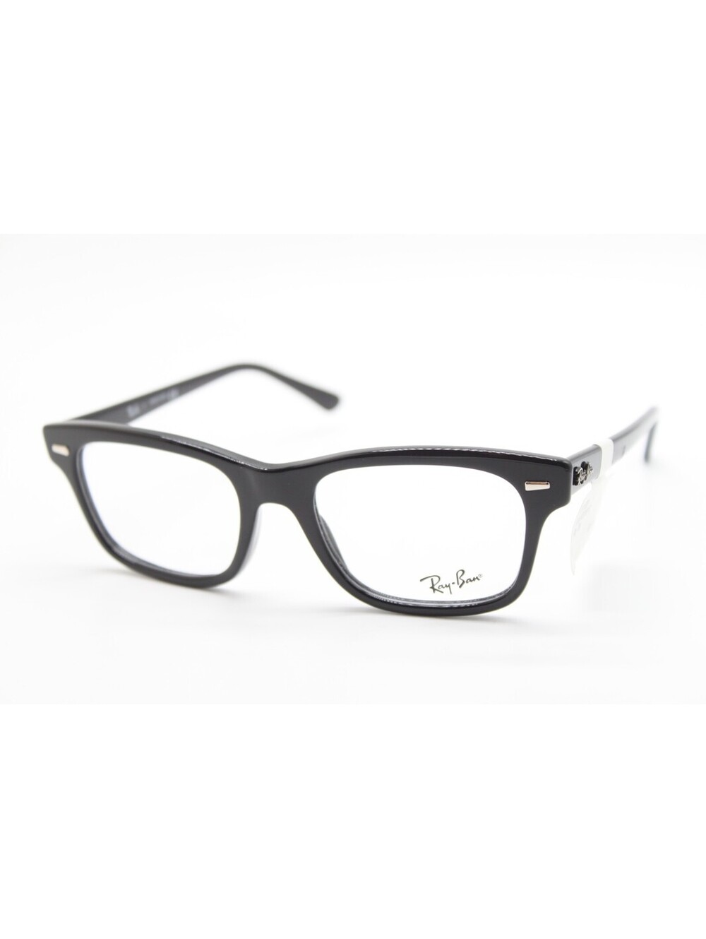 NEW RAY-BAN RB 5383 2000 BLACK AUTHENTIC EYEGLASSES 52-19